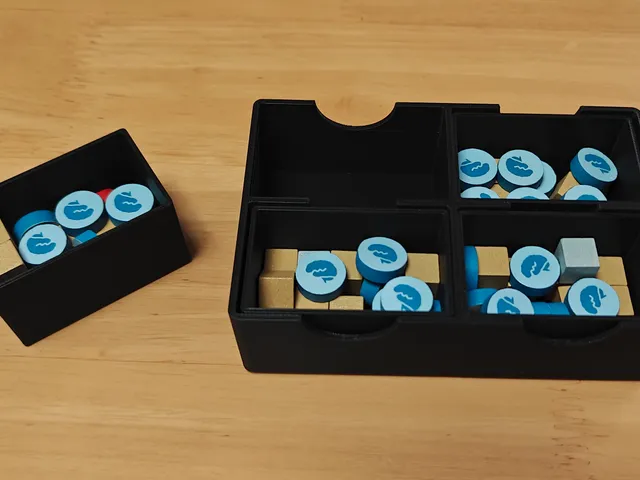 Horror on the Orient Express - player pieces organizer (for original insert)