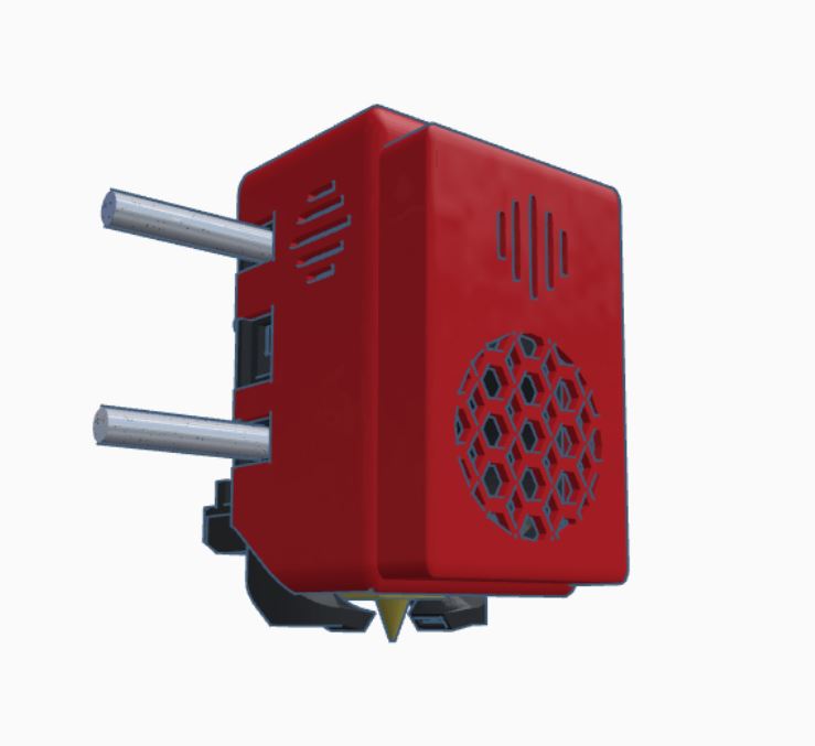 EasyThreed K7 e3dv5 hotend mod