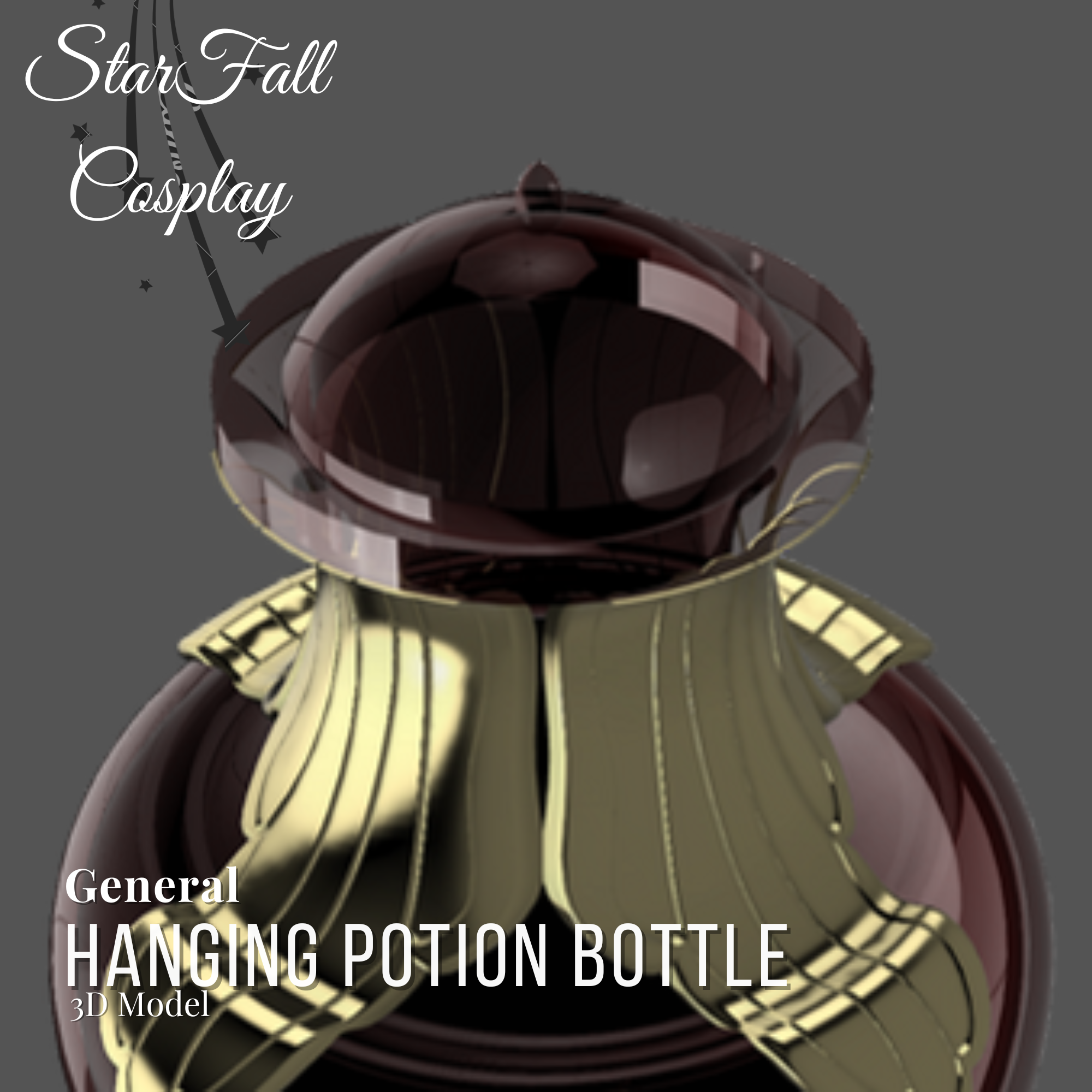 Hanging Potion Bottle — thumbnail 3