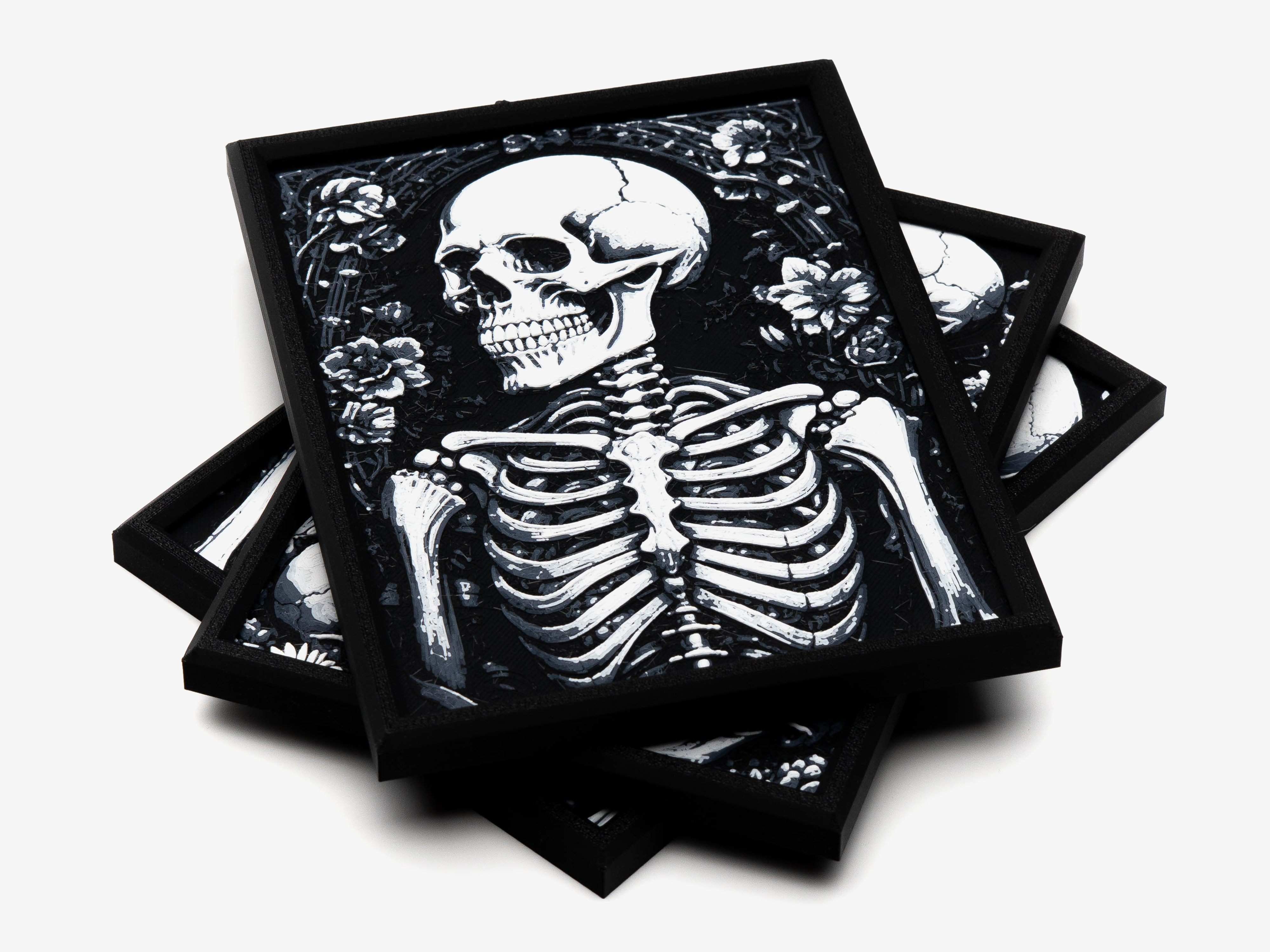 Miniatura 2 do modelo 3D Skeleton Wall Art