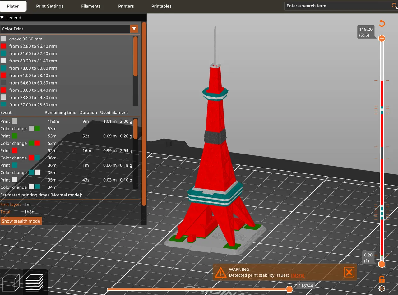 Sapporo TV Tower - Hokkaido, Japan by MiniWorld3D | Download free