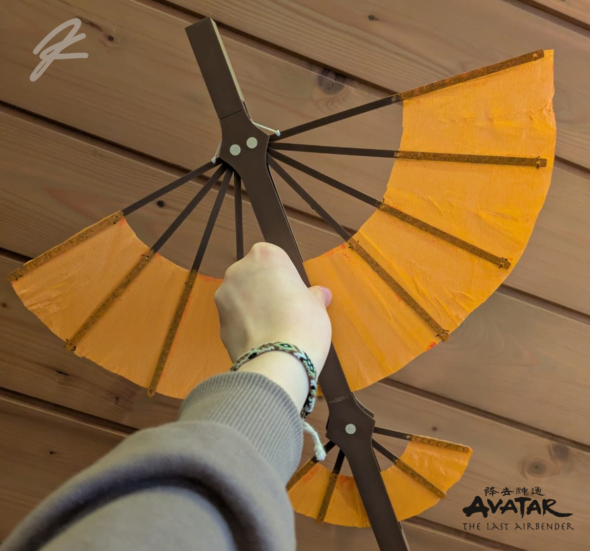 Aang's staff (with mechanism)