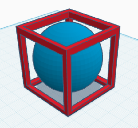 Sphere in a box fidget