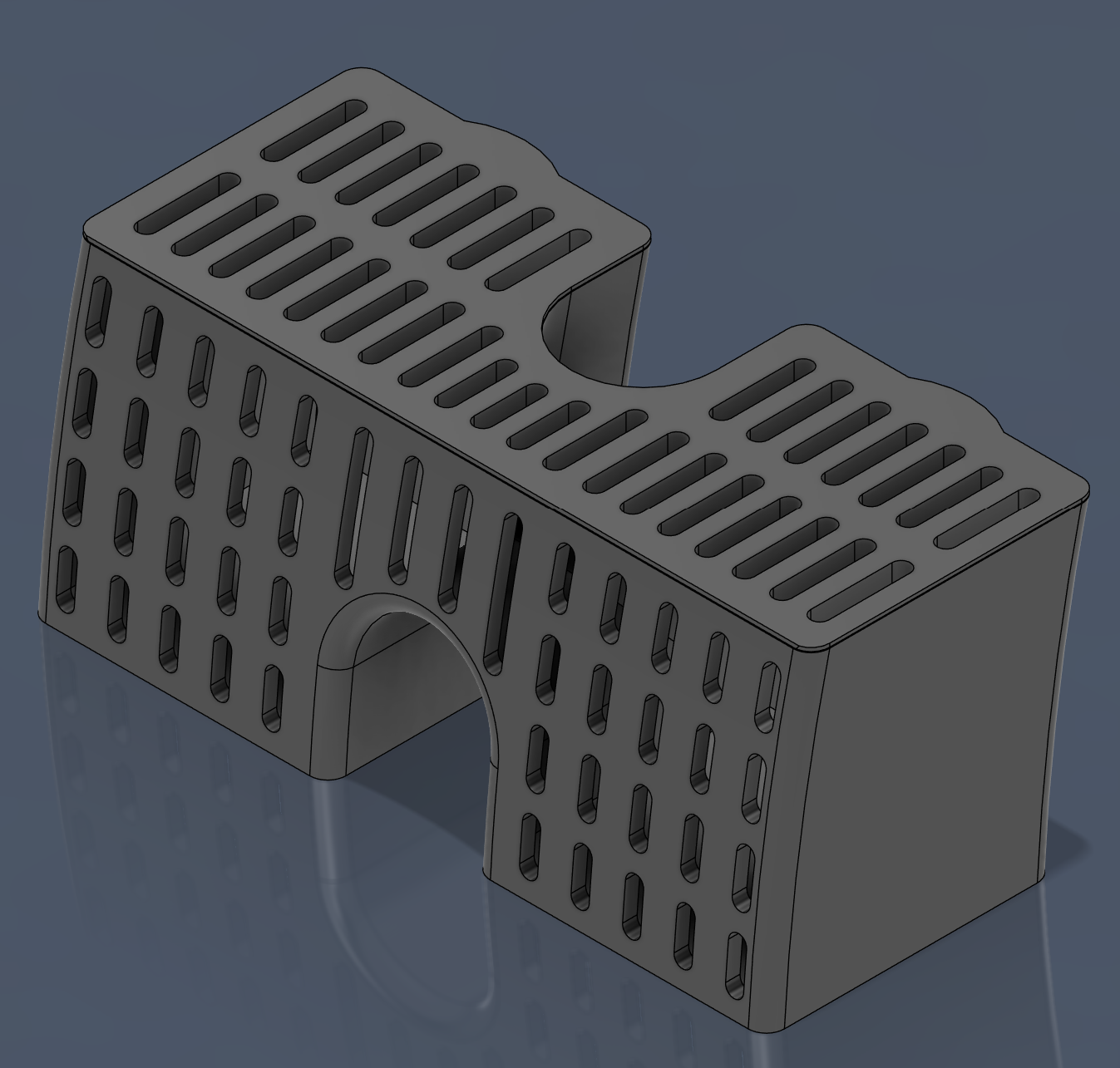 Front Mounted CFS Desiccant Holder - Split