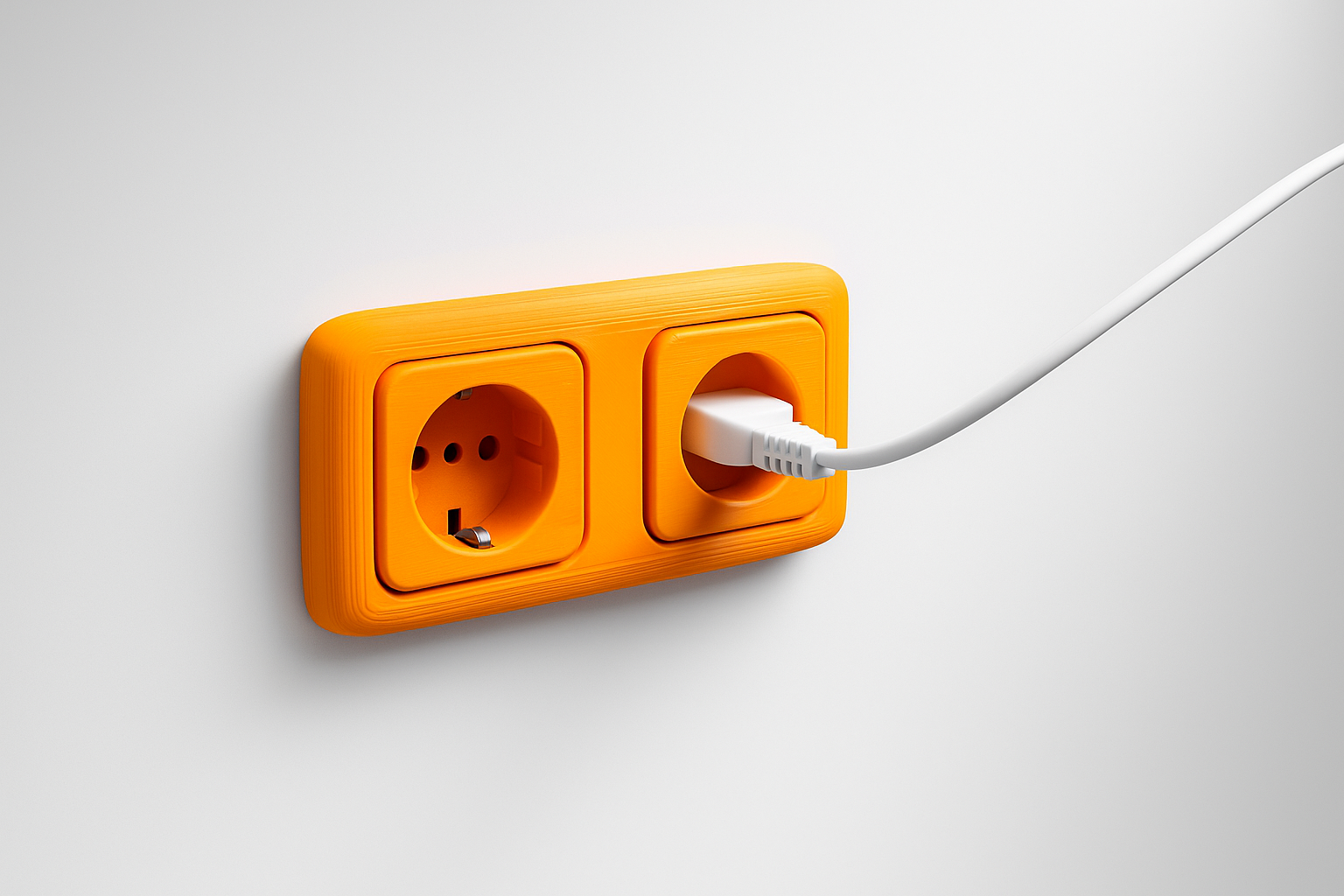 Wall Switch & Socket Components – compatible with Busch-Jaeger Reflex SI Schuko&Wippe&Rahmen