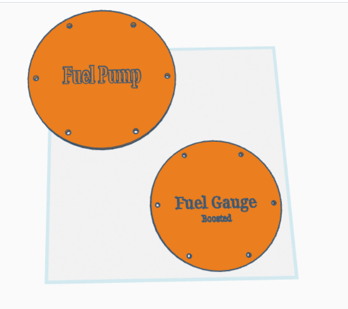 300zx Z31 Fuel Tank Hole Covers