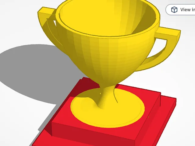 blank trophy
