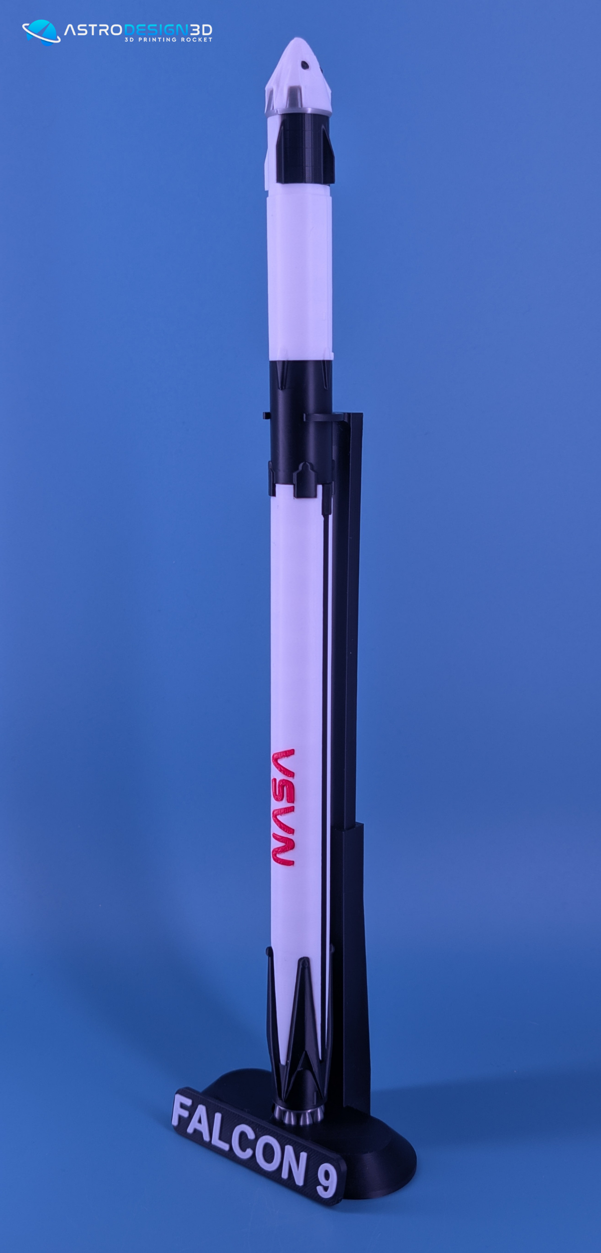 Miniatura 3 do modelo 3D FALCON 9 CREW DRAGON