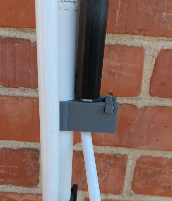 Klemmmarkise Kurbelhalter / Sun shade crank holder