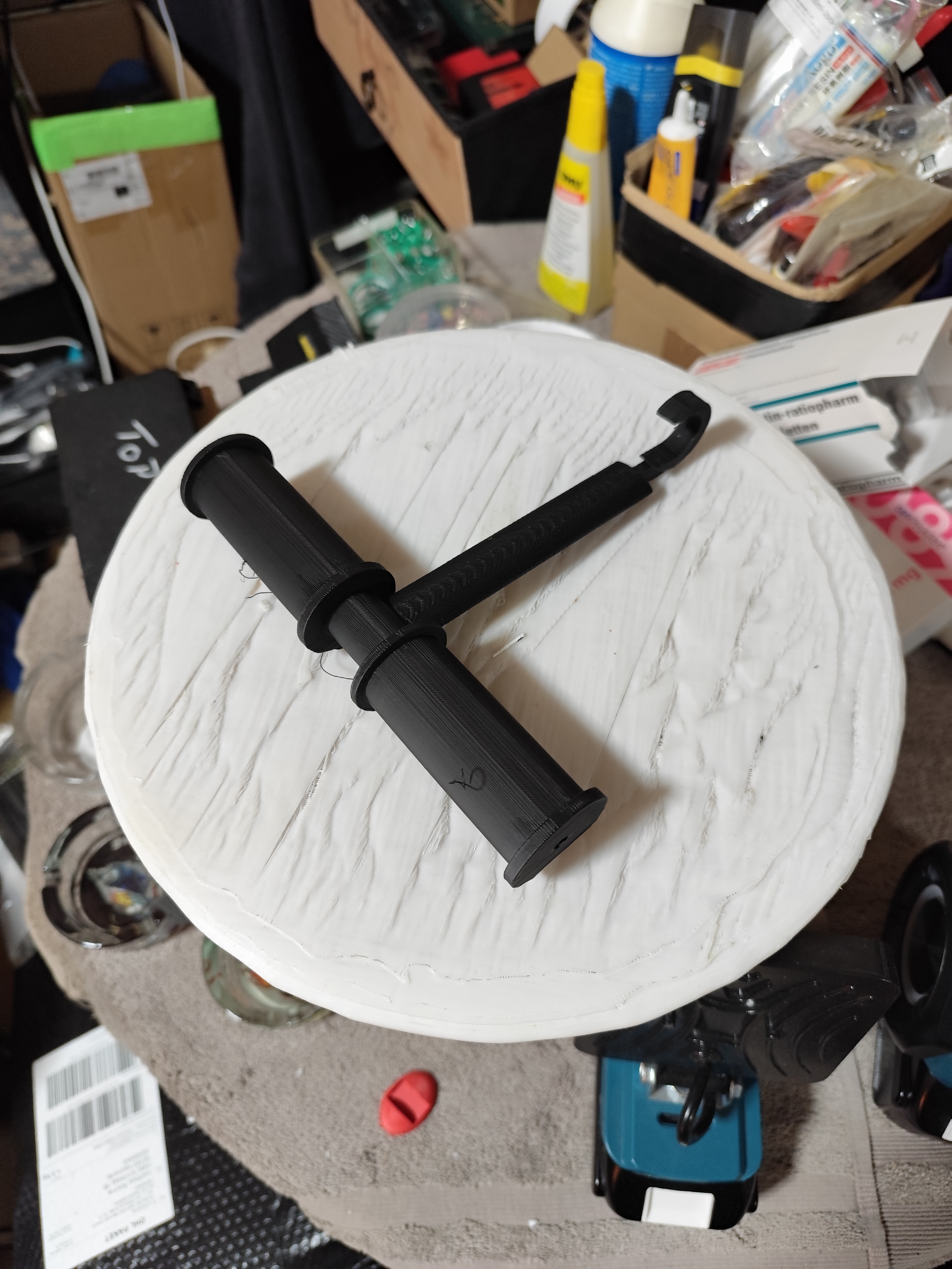 double spool hanger