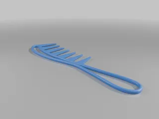 Wide tooth comb