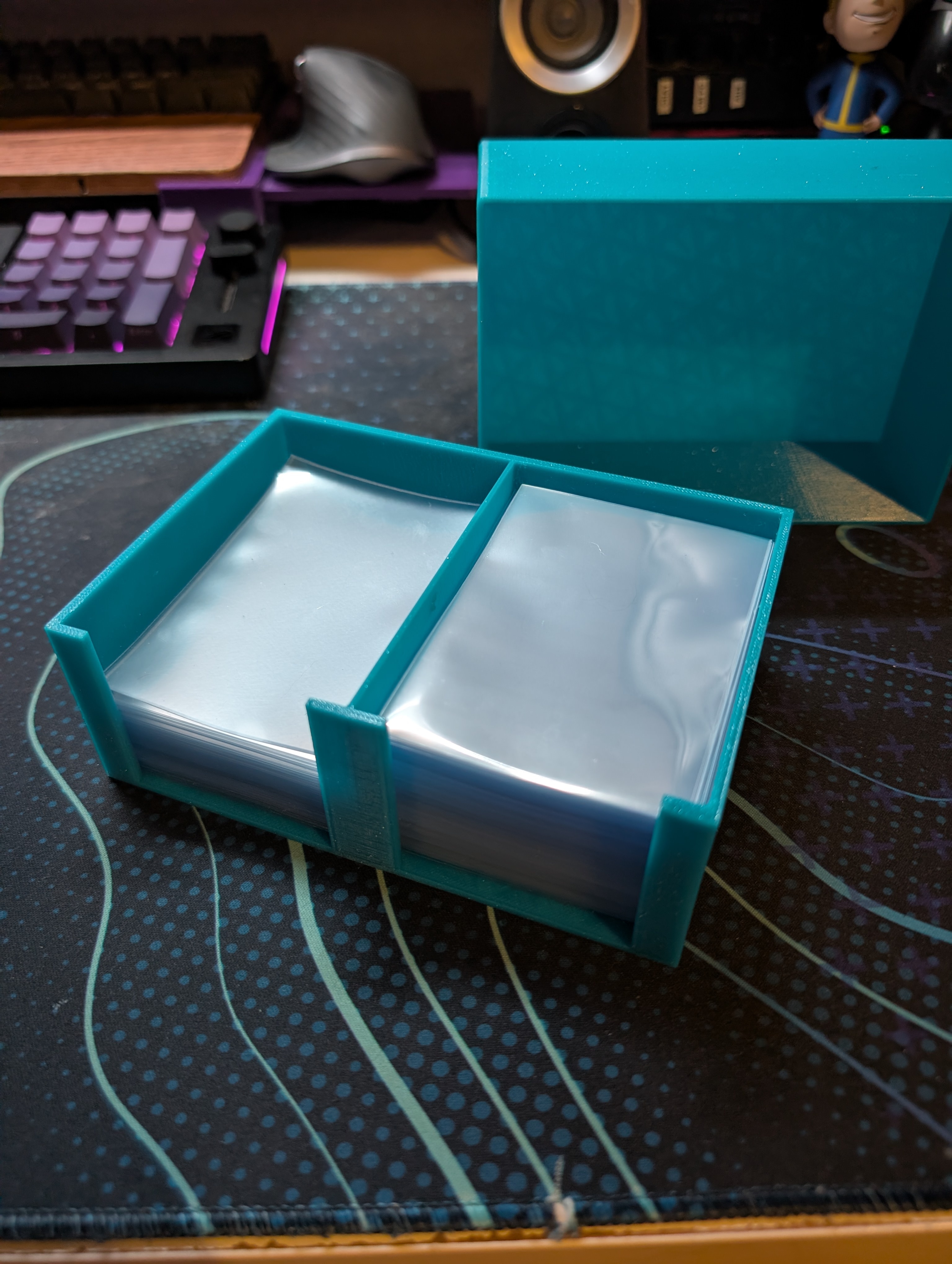 TCG Standard Sleeve Holder w/Lid 3D model