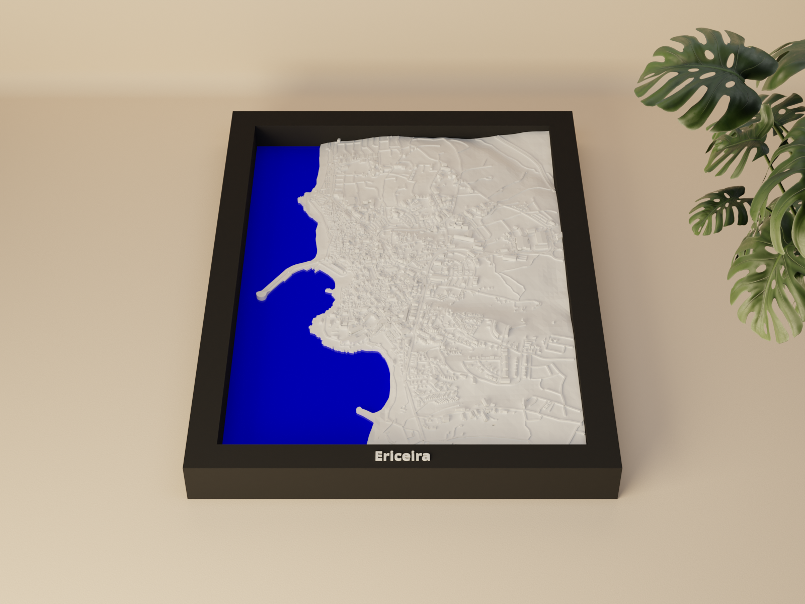 Ericeira, Portugal - 3D Miniature