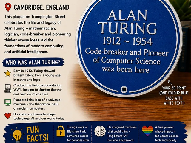 Alan Turing Blue Plaque