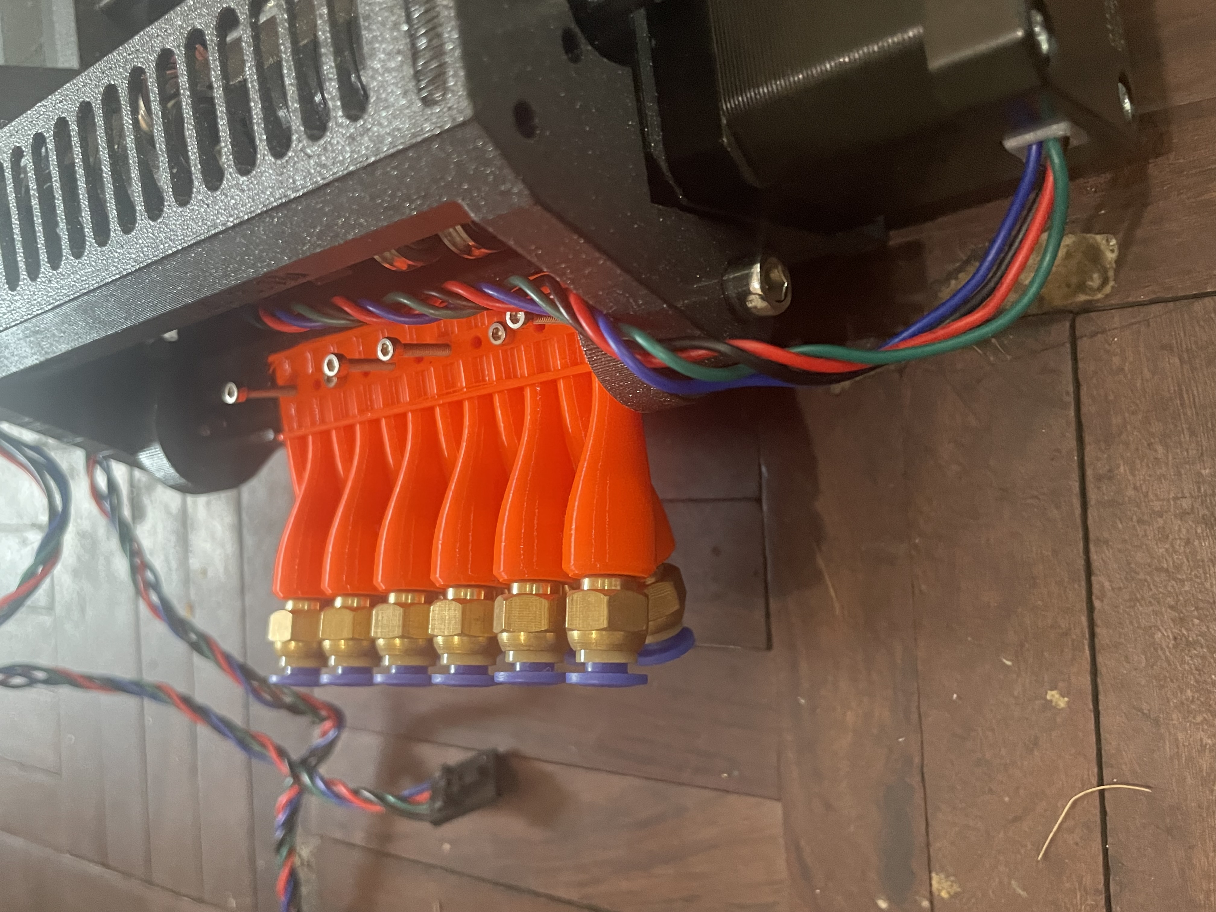 MMU-12x  inlet for 4mm collets