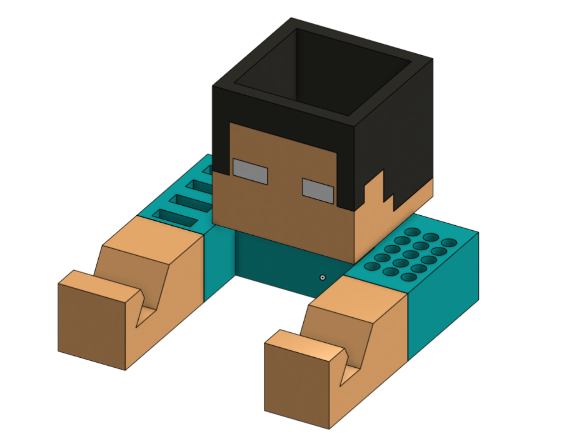 HEROBRINE MOBBILE HOLDER