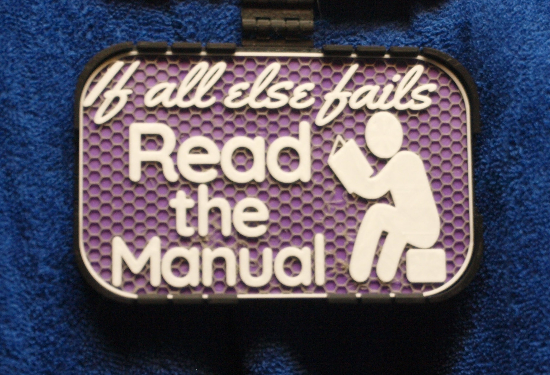 Read the Manual sign