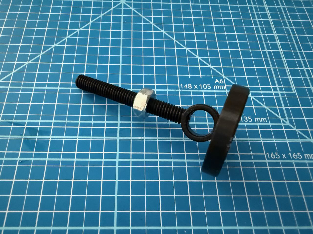 Sink Plug Pusher (FreeCAD)