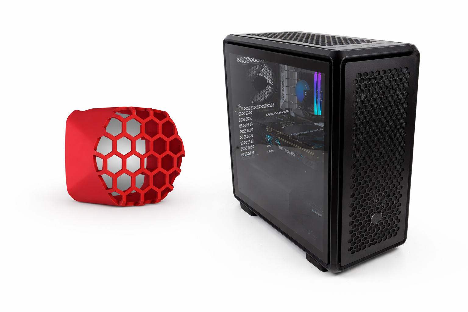 Cooler Master MasterFrame compatible pump cover