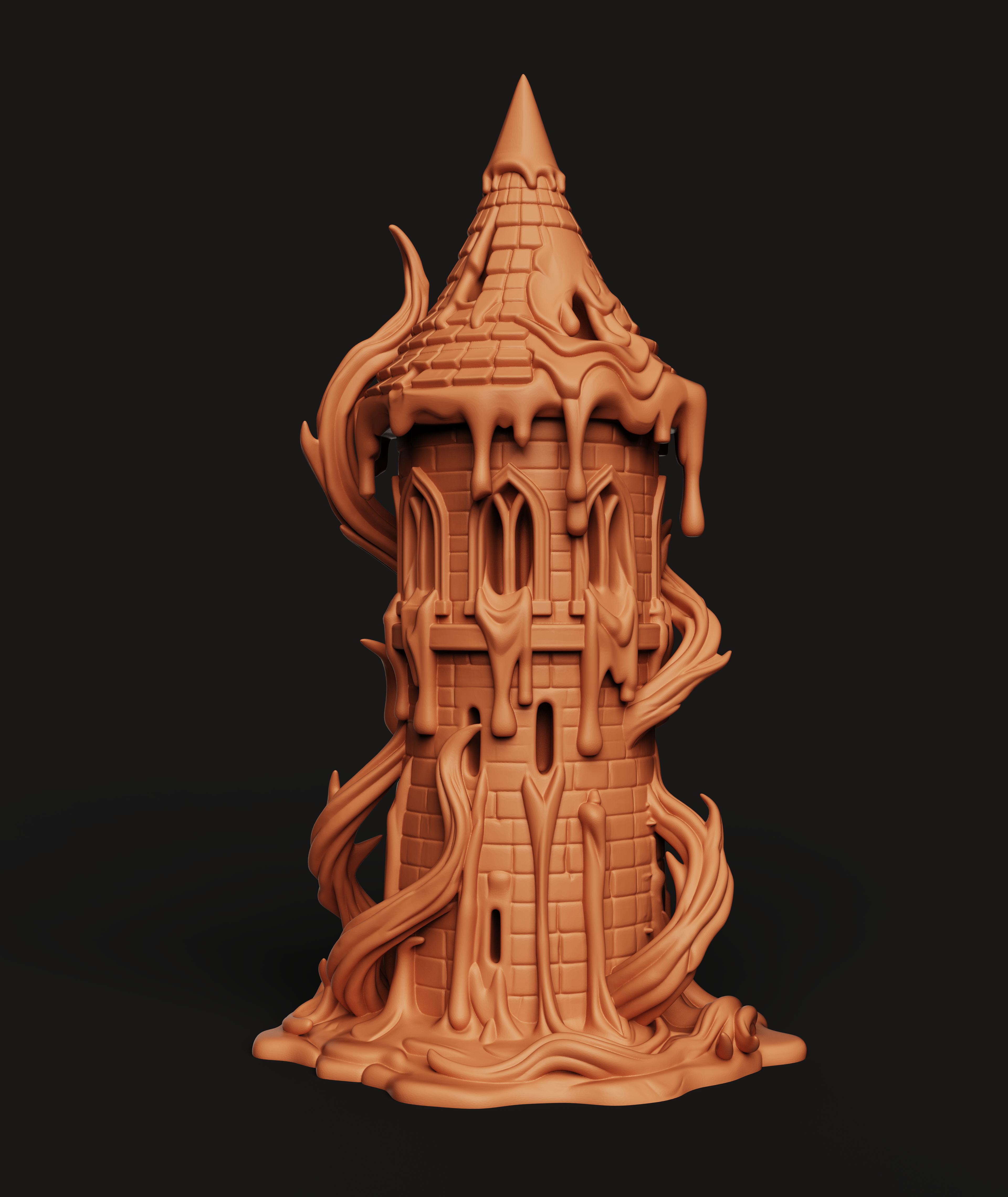 ldritch Horror Tower | Tabletop RPG Scenery — miniatura 3
