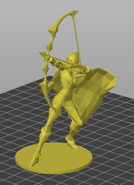 Ashe League of Legends Figure (With Stand)