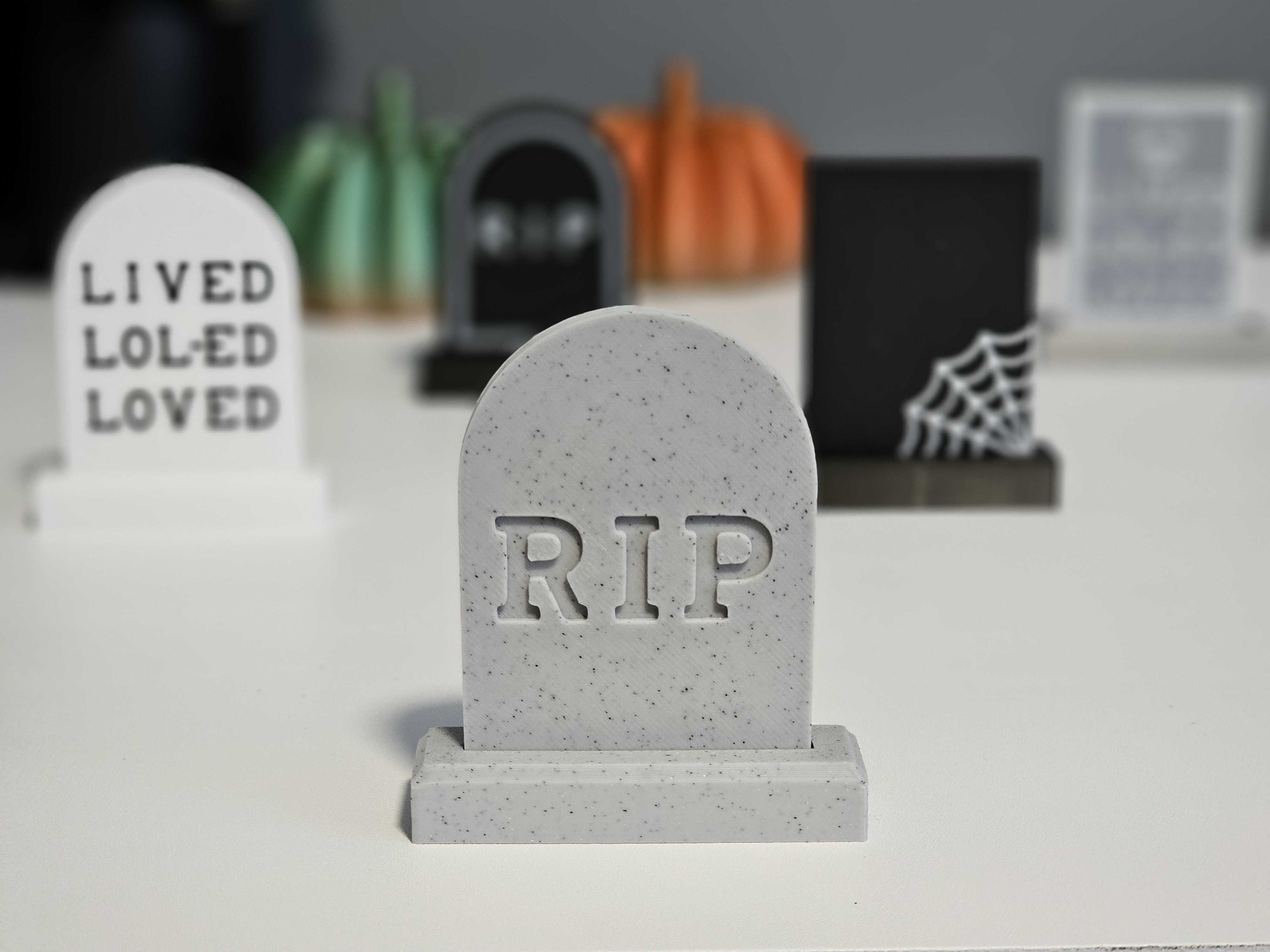 Halloween Gravestone Starter Pack | Sampler & Templates