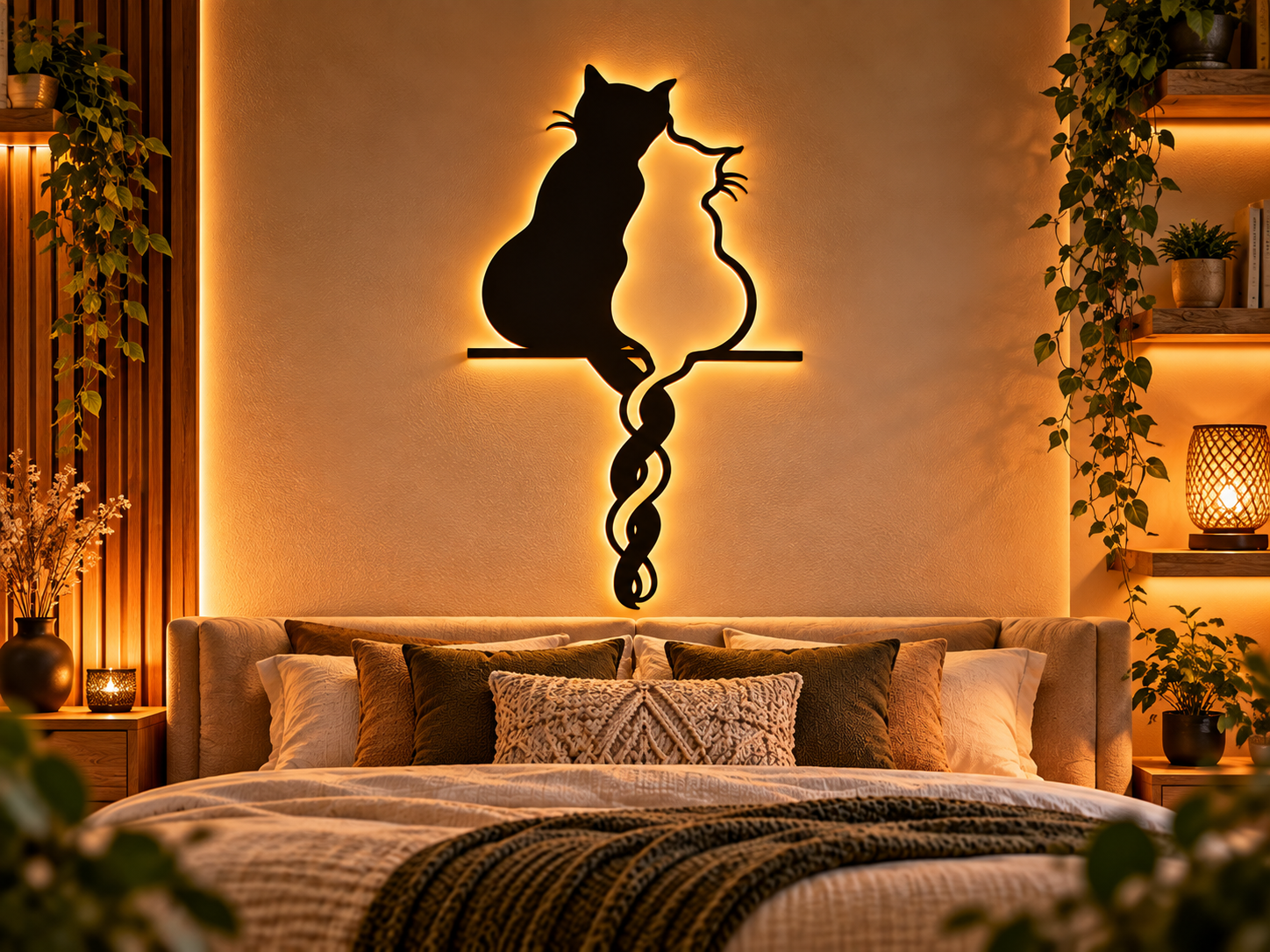 WallArt - Cats Love