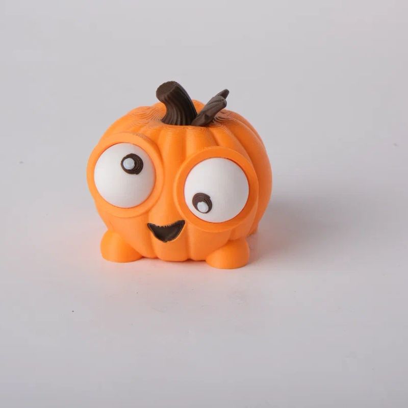 Wobbly Eyes Pumpkin – Halloween Fidget Toy by Fleximania | Download ...