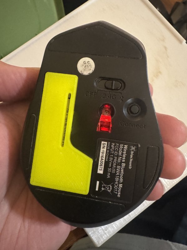 blackweb wireless mouse battery door