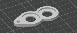 Billiard Cue Joint Protector Holder - Two Hole