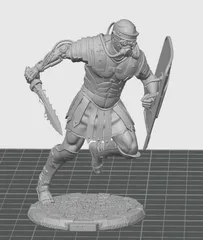 Cyberpunk Roman Legionnaire