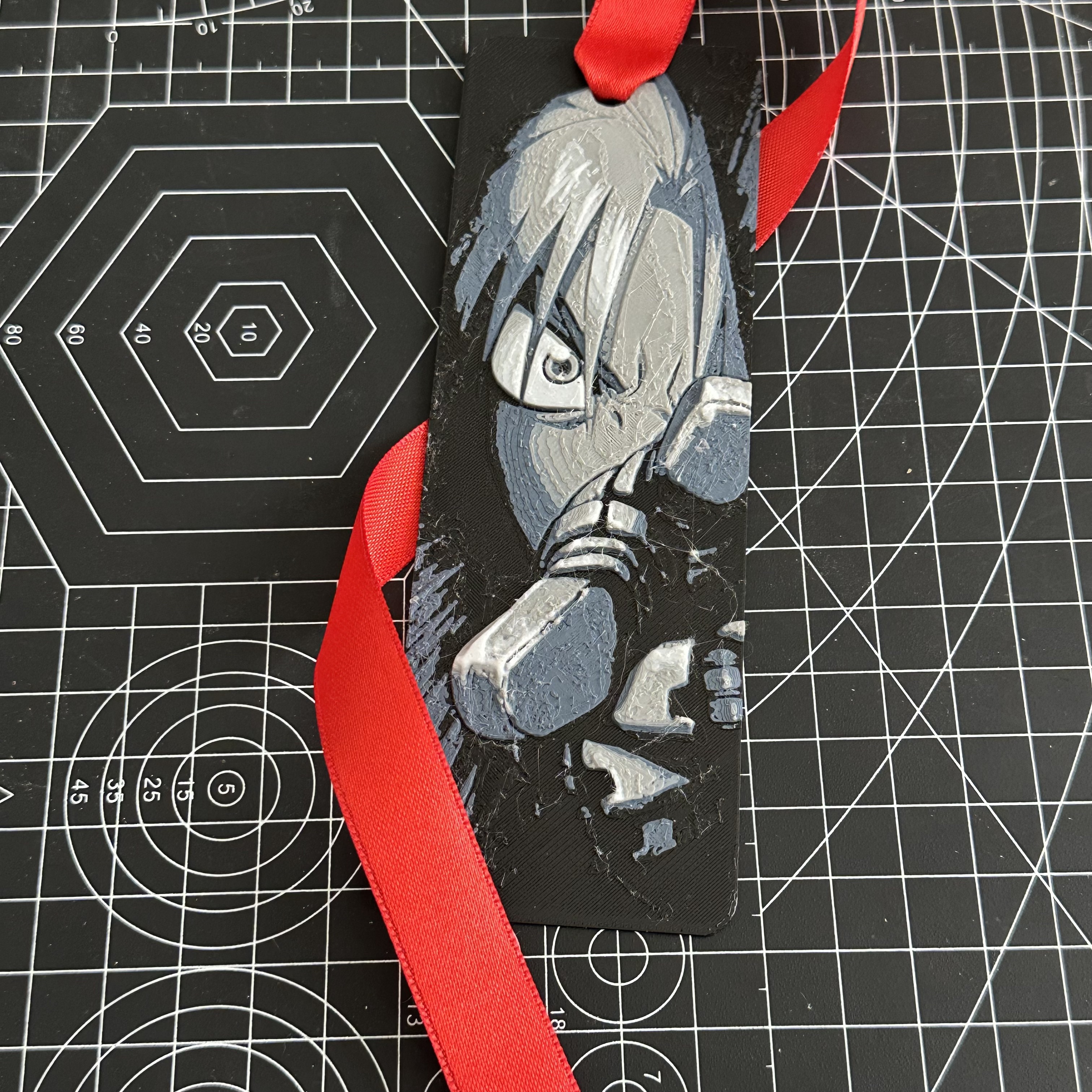 Edward Elric Bookmark (Fullmetal Alchemist) - HueForge Design (NO AMS)