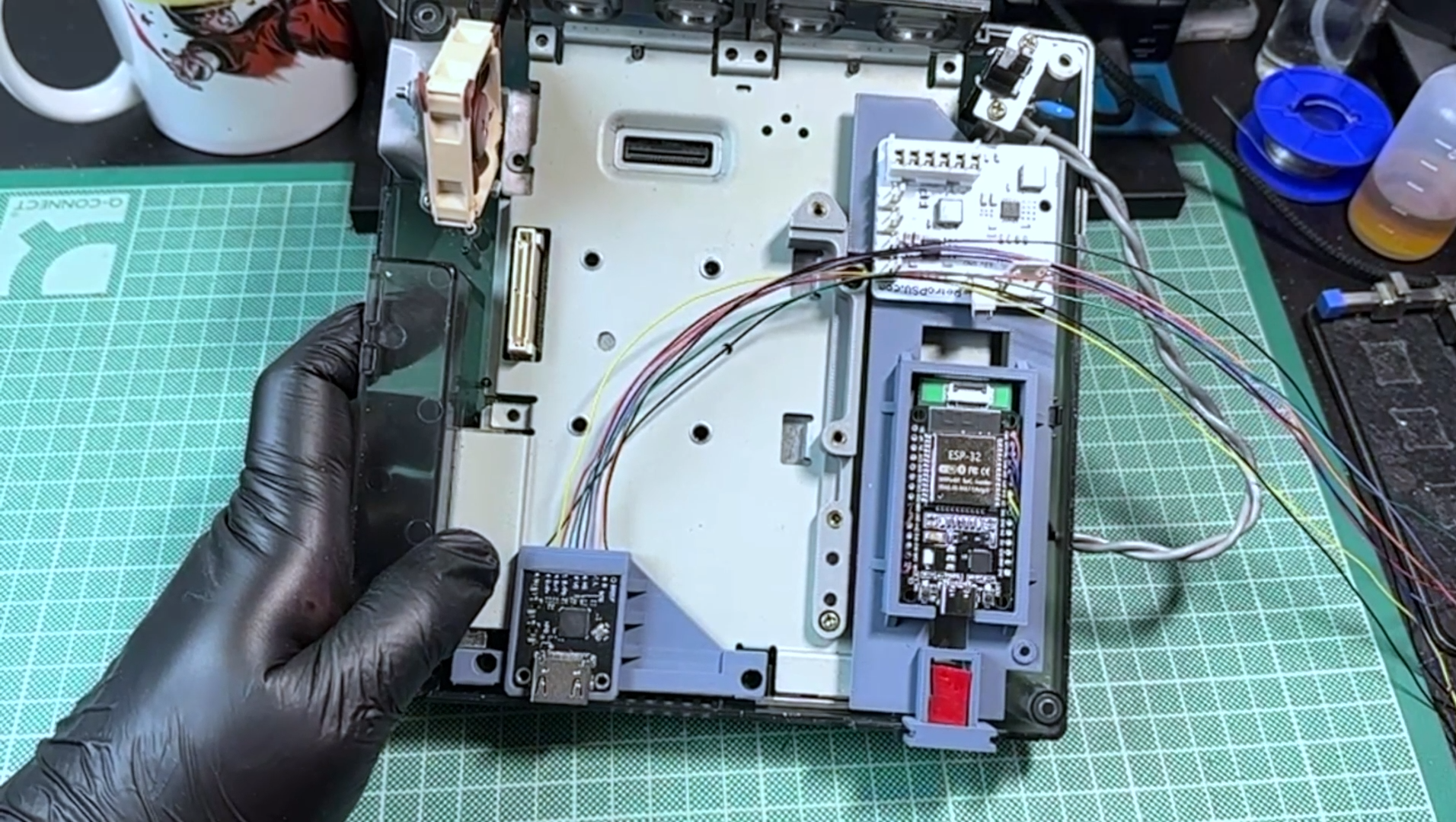 Sega Dreamcast ElectronAnalog Bracket / Holder (WIP)