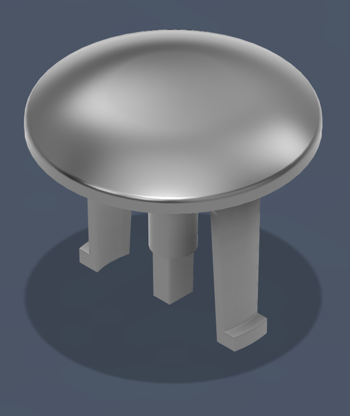 WICO Spill Proof Short Convex Plunger