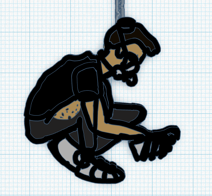 Linkin Park, Meteora inspired keychain(R.I.P Chester)