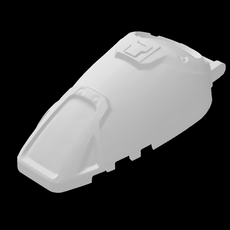 3Dパーツ Lego Compatible (69564.dat) Windscreen 7 x 4 x 2 Canopy with Armor
