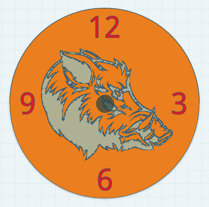 Boar clock
