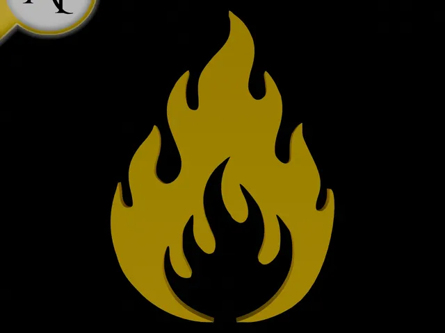 Simple Flame Symbol - 2D Art