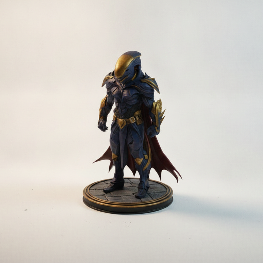 Xenomorph As Batman V2 Figurine 3D Printable
