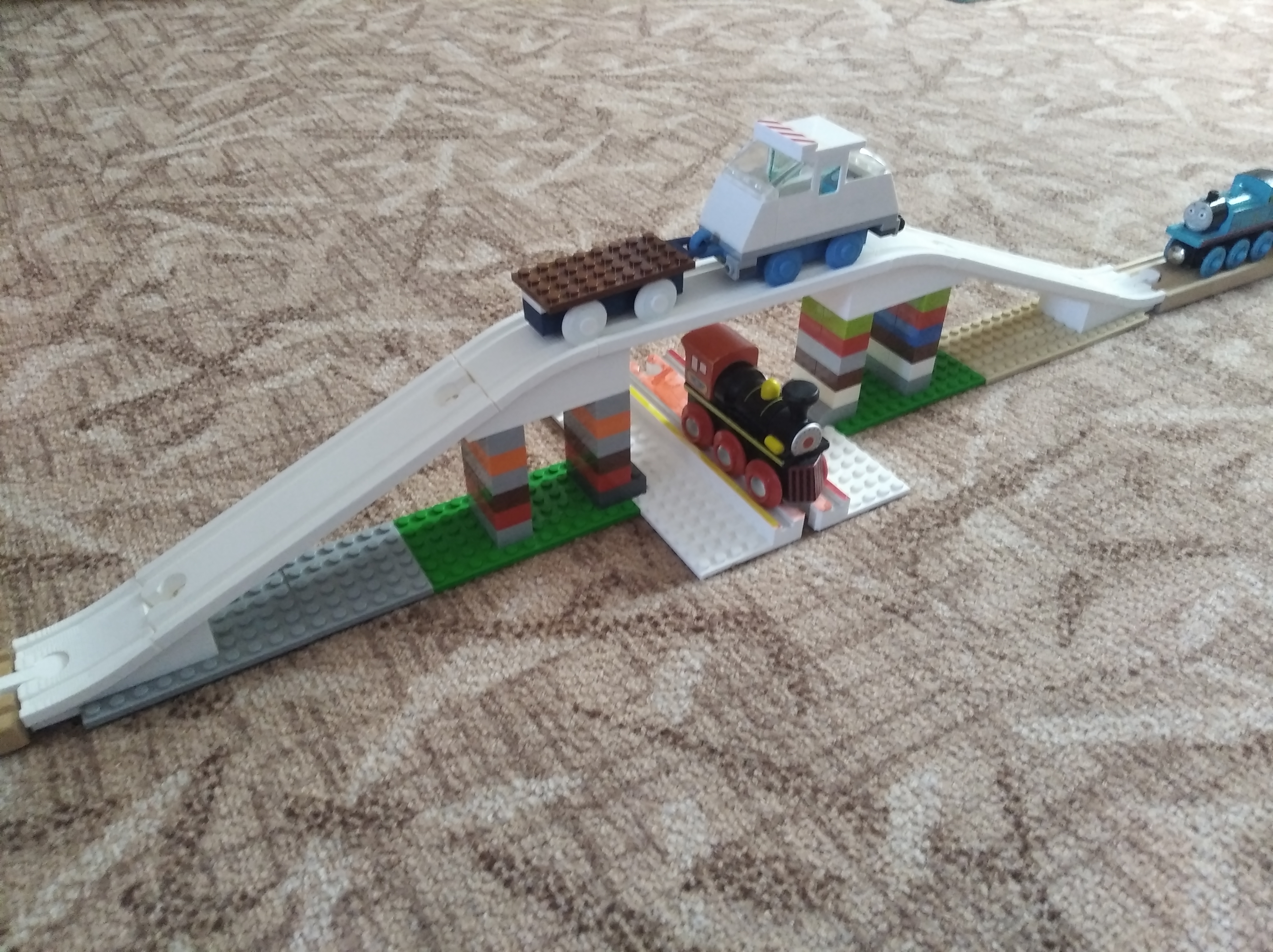 Most Lego Brio / Train track bridge Lego Brio