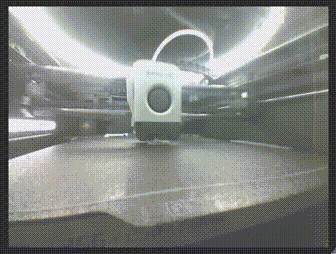 ESP32-S3 camera mount for P1S door