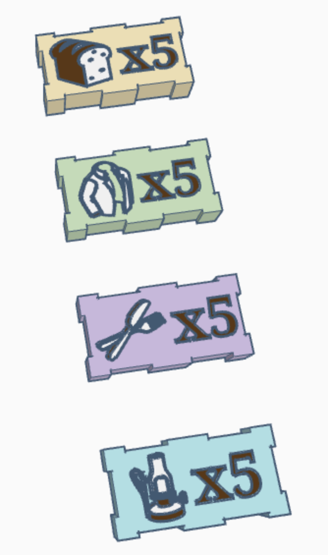 x5 tokens for Arkwright anniversary edition