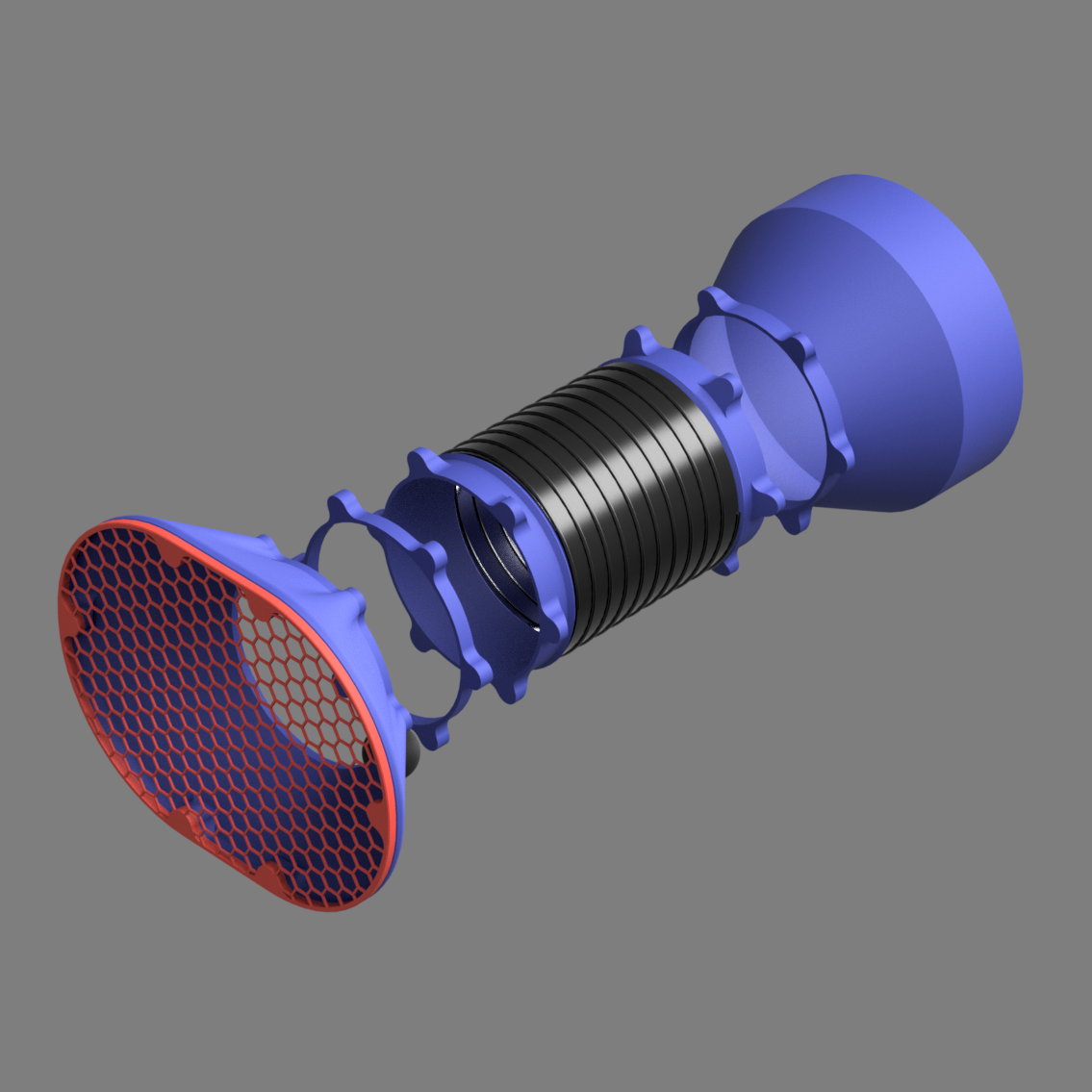 MagDuct Parametric Fume Extraction Nozzle and Screen