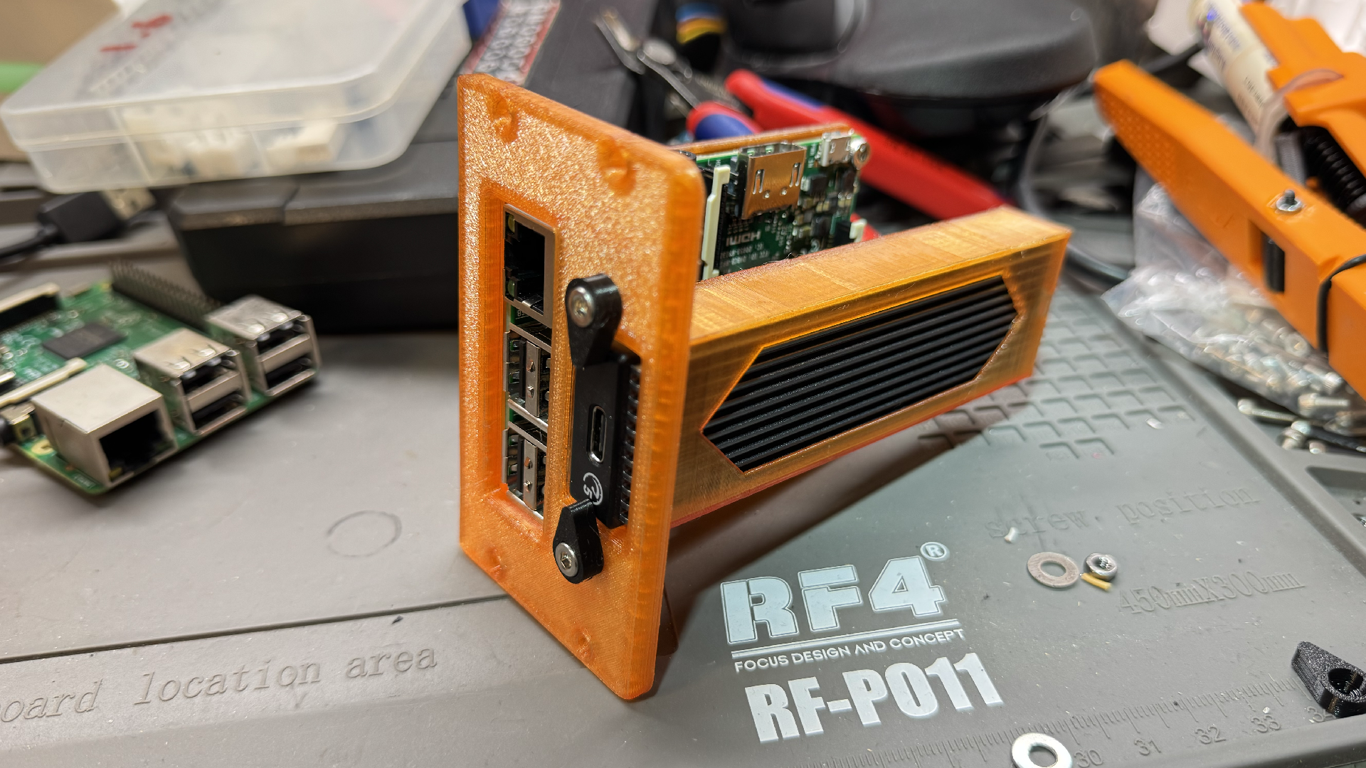 LabStack Raspberry PI + M.2 Orico ssd module