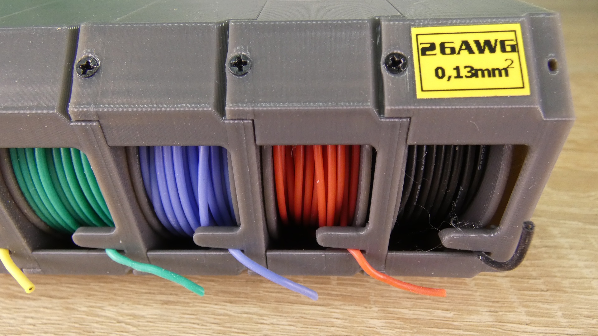 Miniatura 3 do modelo 3D Modular Wire Spool Holder / Dispenser