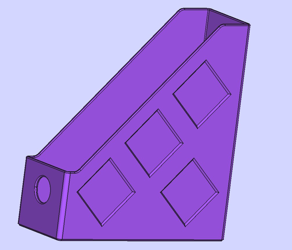 Zeitschriften Ständer Tiefe 220 mm, Höhe 250 mm, Sammler Halter magazine rack holder, Breite 70 bis 160 mm