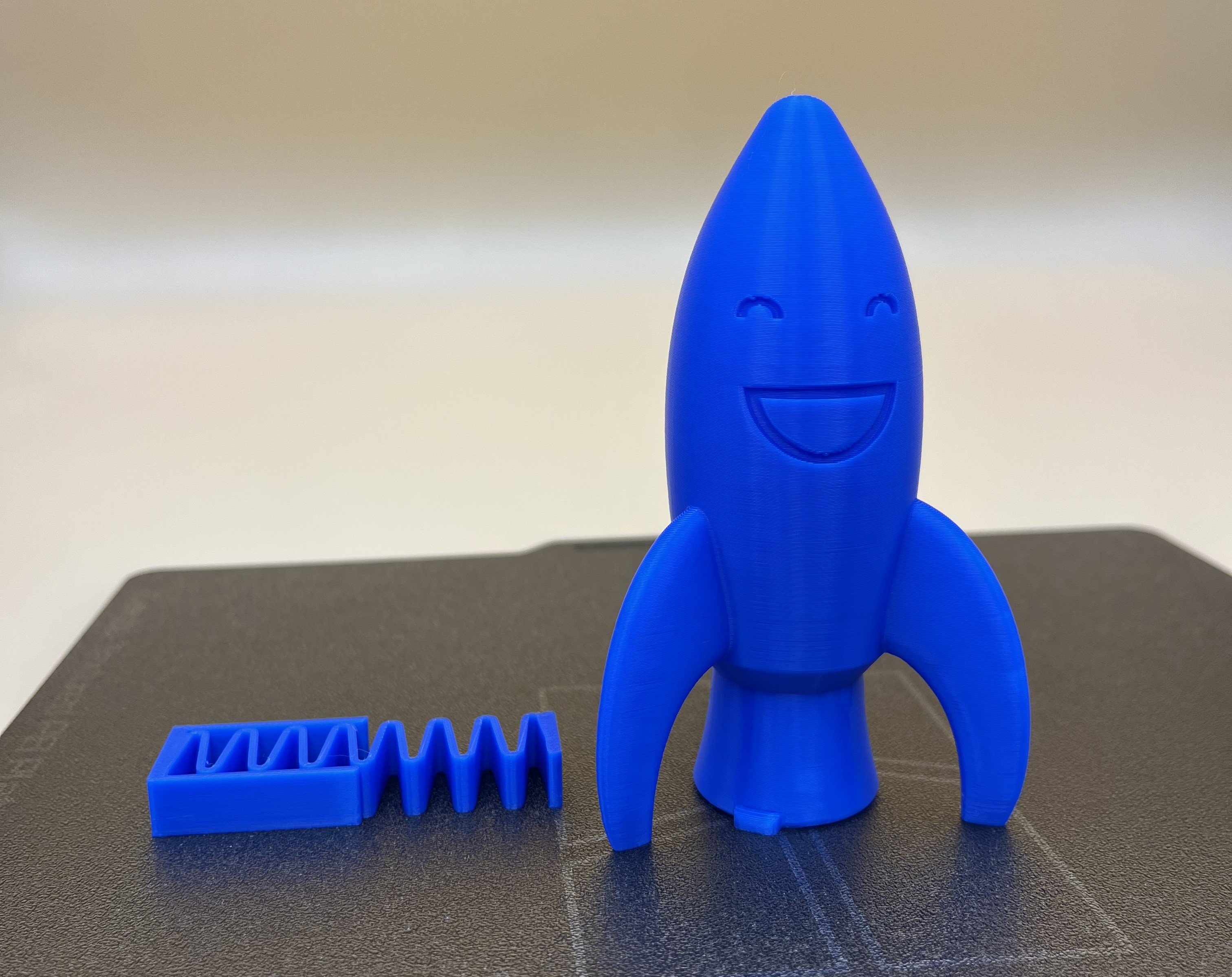 Spring Rocket - "Hoppy" the happy rocket