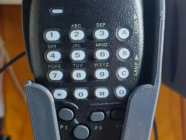 Holder for transceiver tangent.