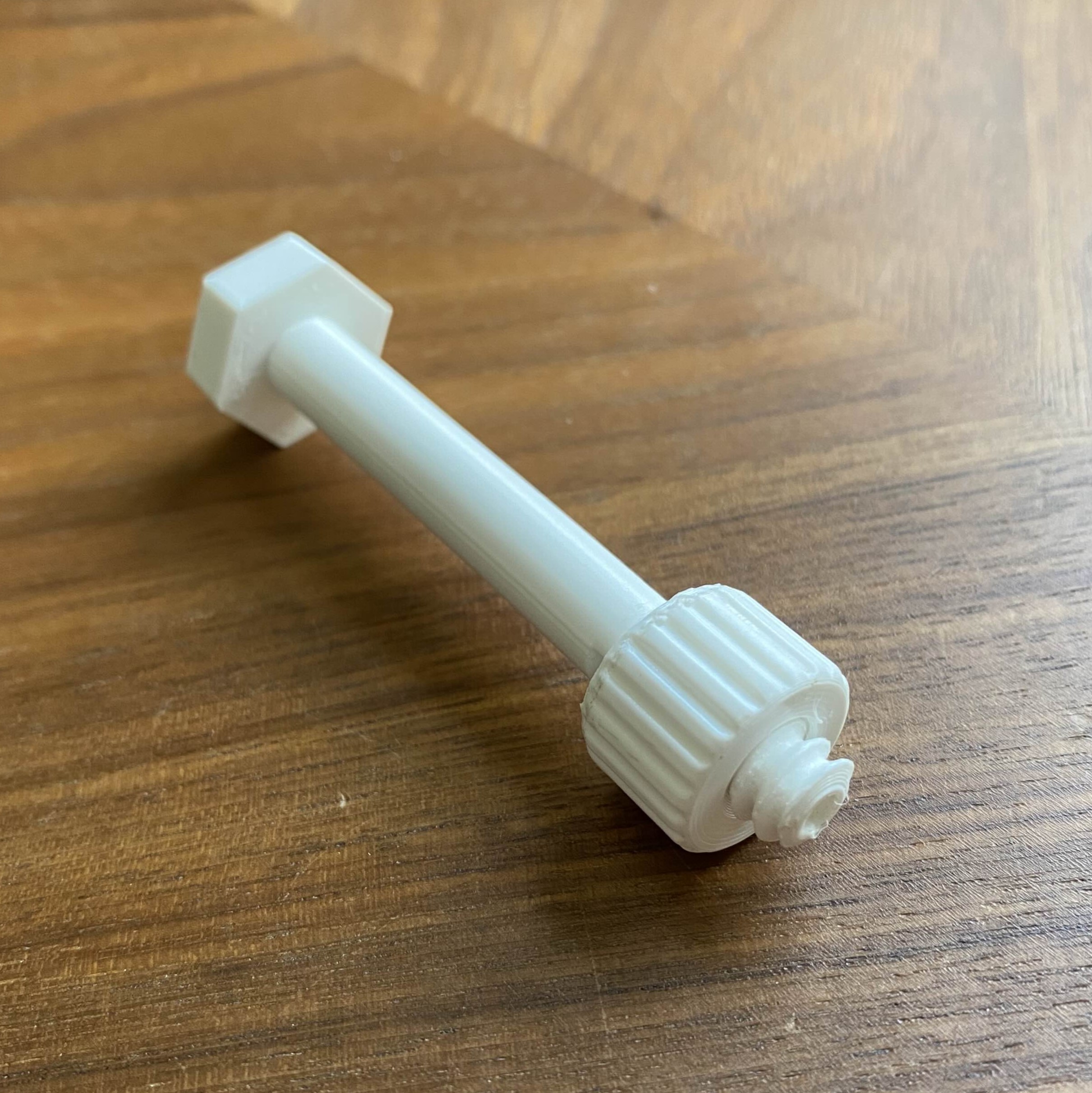 Threaded Filament Passthrough Tube (For Lack Tables)