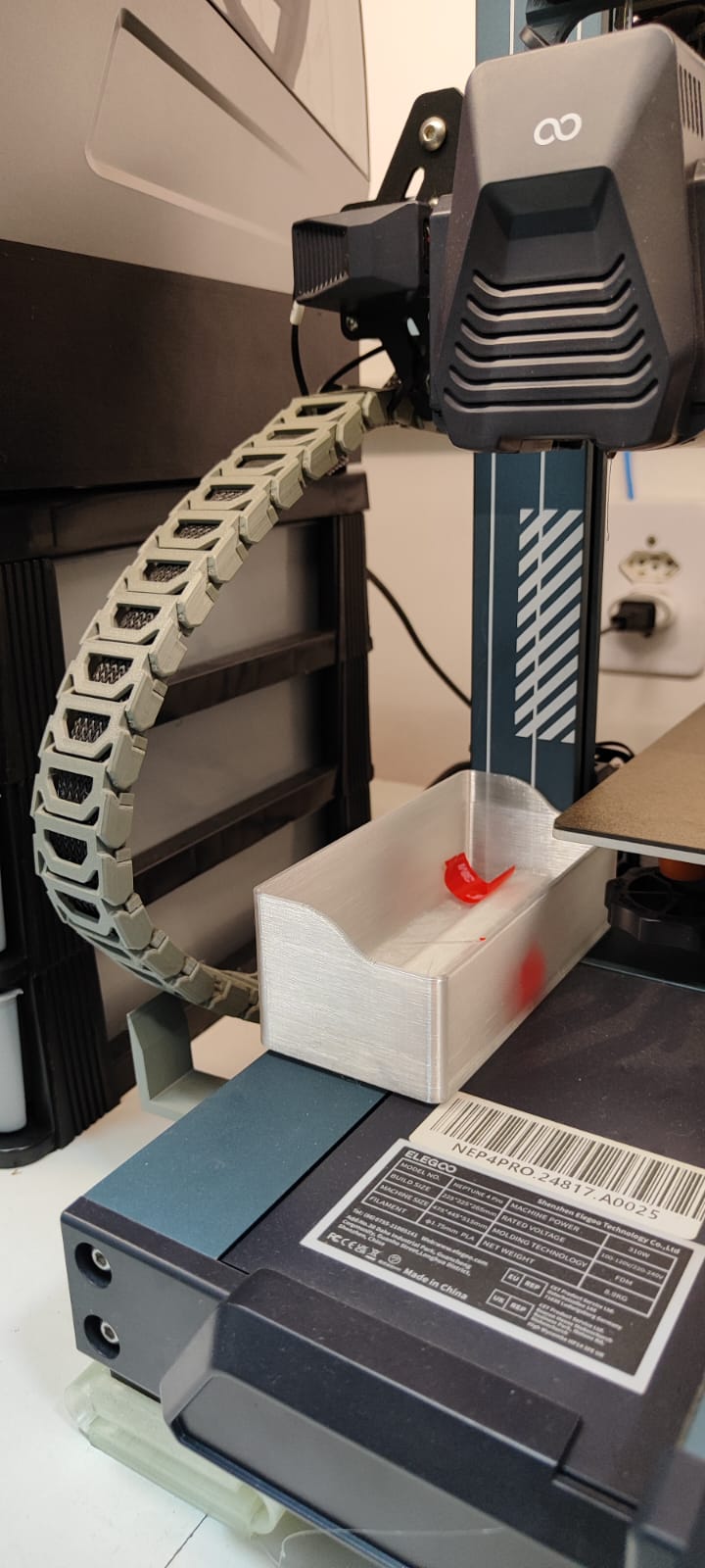 Sliding trash bin for Neptune 3 or 4 - all compatible models.